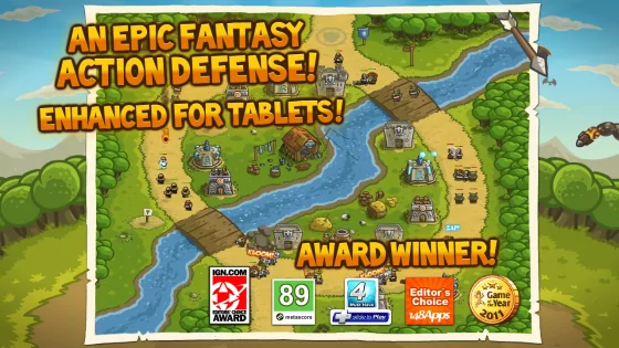 Kingdom Rush 6.4.18. Скриншот 1