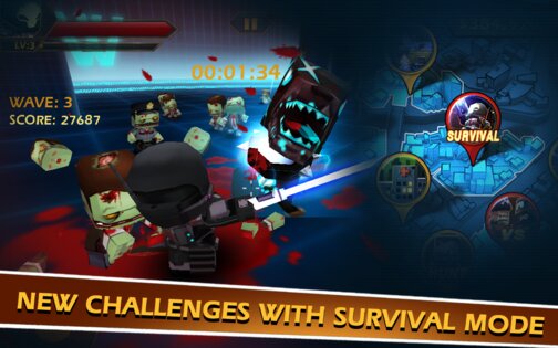 Call of Mini — Zombies 4.4.2. Скриншот 13