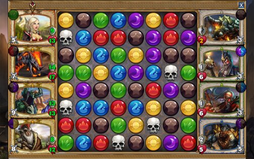 Gems of War 9.1.0. Скриншот 2
