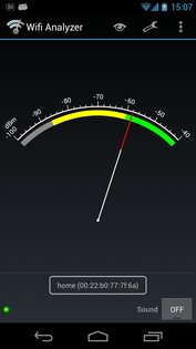 Wifi Analyzer 3.11.2. Скриншот 1