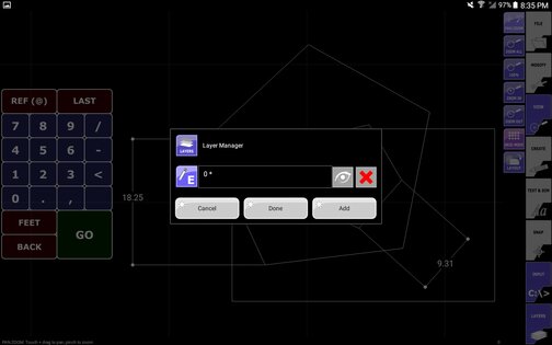 AndCAD DEMO 1.9.0. Скриншот 6