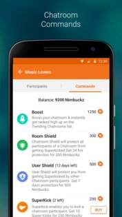 Nimbuzz 7.1.0. Скриншот 4