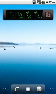 Predator clock widget 1.6.2. Скриншот 7