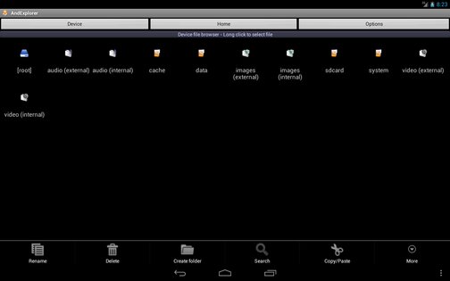 AndExplorer 3.0.1. Скриншот 8