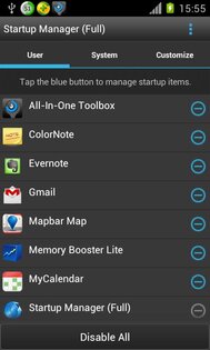 Startup Manager 4.9. Скриншот 1