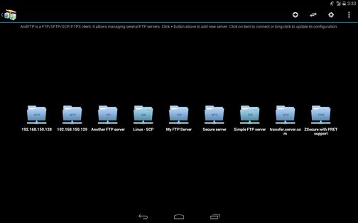 AndFTP 6.9. Скриншот 8