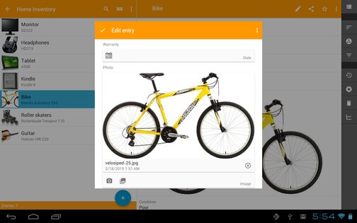 Memento Database 5.8.5. Скриншот 9