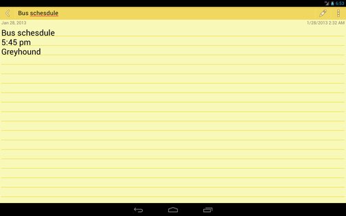 ColorNote 4.8.2. Скриншот 11