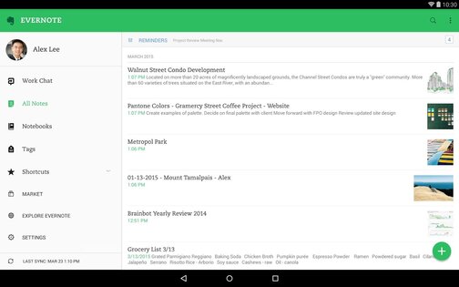 Evernote 11.11.2. Скриншот 9