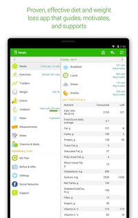 MyNetDiary – счётчик калорий 9.6.8. Скриншот 9
