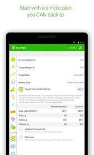 MyNetDiary – счётчик калорий 9.6.8. Скриншот 20