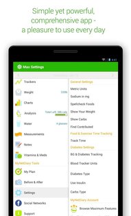 MyNetDiary – счётчик калорий 9.6.8. Скриншот 22