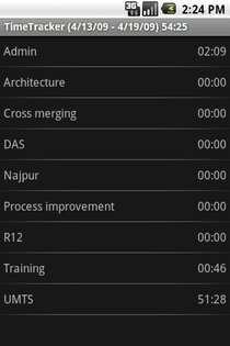 TimeTracker 2010.5. Скриншот 1