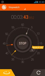 Hybrid Stopwatch & Timer 3.2.92. Скриншот 1