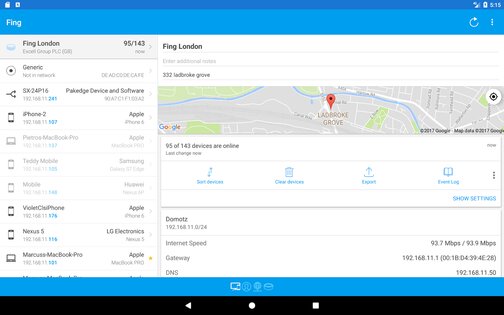 Fing – сетевые инструменты 12.13.2. Скриншот 13