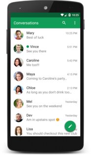 Chomp SMS 9.27. Скриншот 1