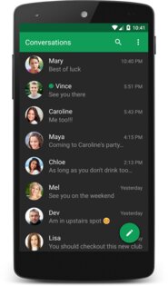 Chomp SMS 9.27. Скриншот 2