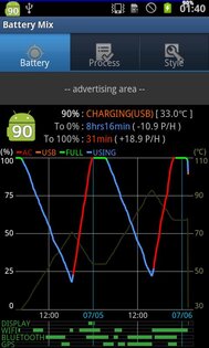Battery Mix 8.2.0. Скриншот 1