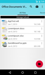 Office Documents Viewer 1.38.6. Скриншот 5