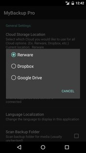 MyBackup 4.8.8. Скриншот 14