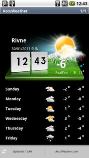 Today Briefing Widget 2.2.1. Скриншот 2