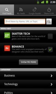FLUD News 1.2. Скриншот 2