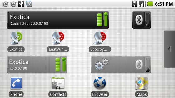 Bluetooth Widget 2.0. Скриншот 2