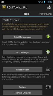 ROM Toolbox Lite 6.9.0. Скриншот 9