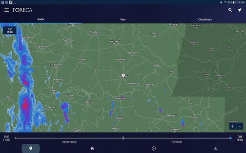 Foreca Weather 4.80.1. Скриншот 18