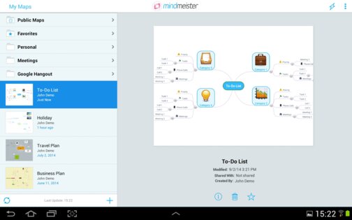 MindMeister – майндмэппинг на смартфоне 7.2.14. Скриншот 9