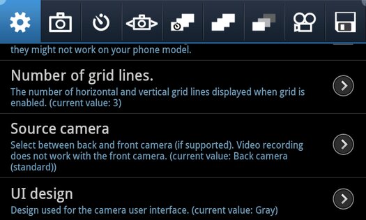 CameraPro 3.4.0. Скриншот 2