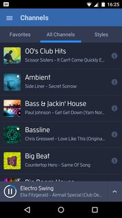 DI.FM Radio 6.4.0.12510. Скриншот 1