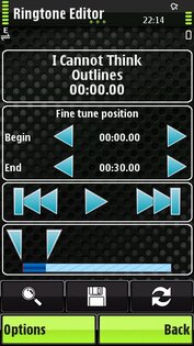 Rington Editor 3.08. Скриншот 1