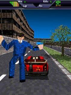 Кармагеддон (Carmageddon 3D). Скриншот 3