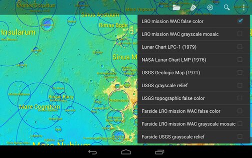 LunarMap 1.46. Скриншот 11
