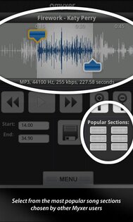 Myxer 2.16. Скриншот 2