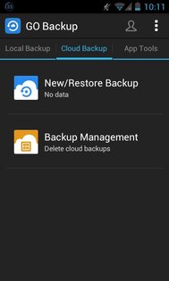 GO Backup 3.51. Скриншот 4