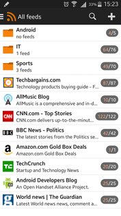 Smart Feed Reader 2.4. Скриншот 1