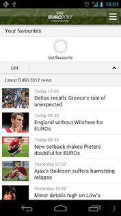 Official UEFA EURO 2012 2.1. Скриншот 2