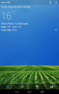 Digital clock & weather 9.06.0. Скриншот 17