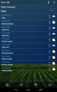 Digital clock & weather 9.06.0. Скриншот 21