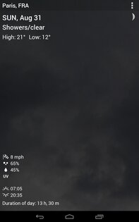 Digital clock & weather 9.06.0. Скриншот 22