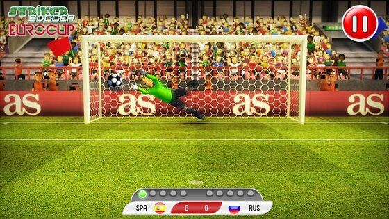 Striker Soccer Euro 2012 1.11.4. Скриншот 12