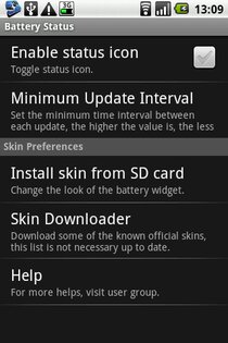 Battery Status 3.5. Скриншот 2