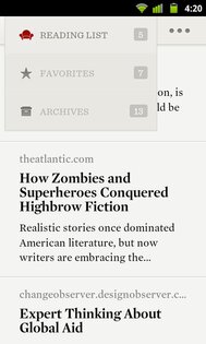 Readability 1.0.3. Скриншот 10