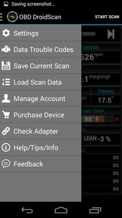 OBD DROIDSCAN PRO 2.0. Скриншот 2