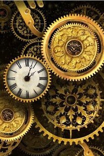 Gold clock world time HD 2.02. Скриншот 3