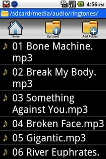 Ringtone Rotator 1.96. Скриншот 3