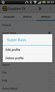 Equalizer FX 3.9.0.2. Скриншот 11