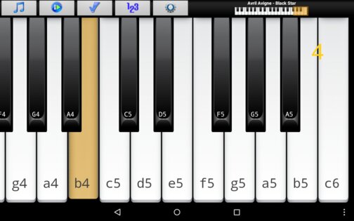 Piano Melody 360.0. Скриншот 1